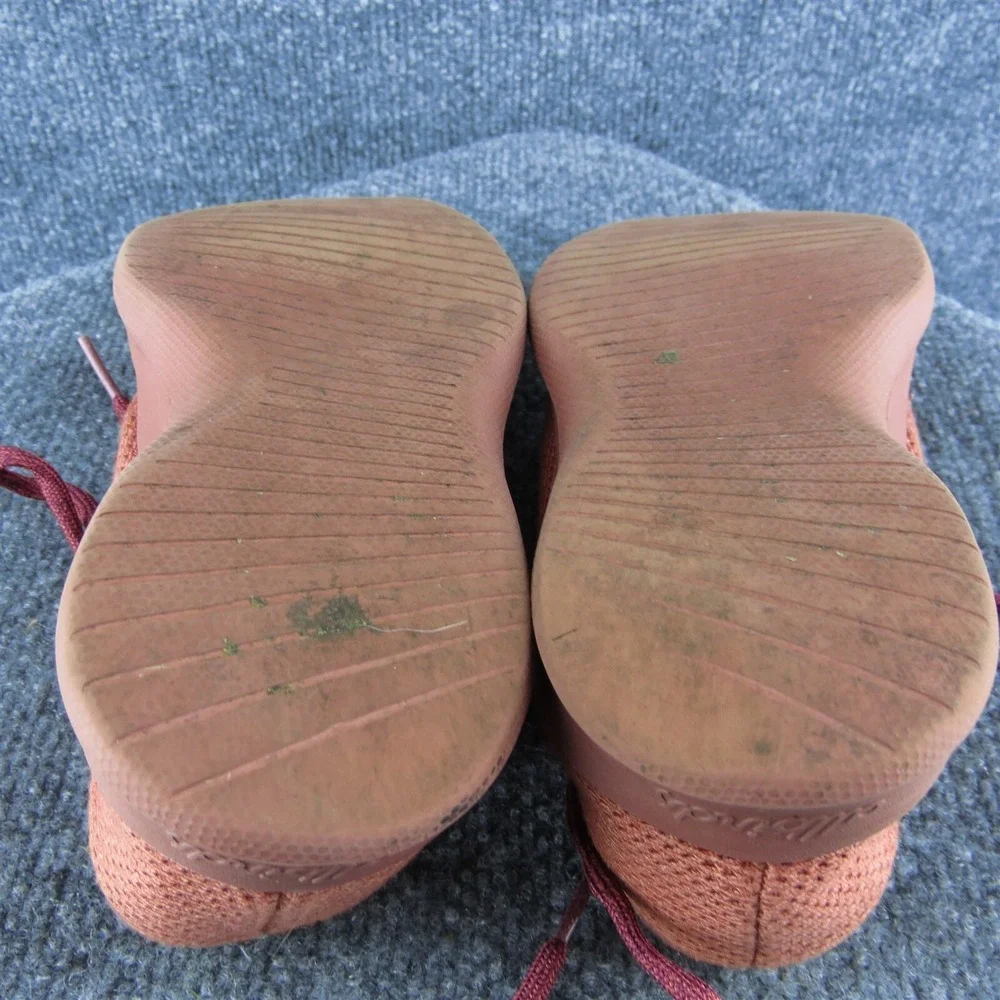 Allbirds Tree Runner‎ Men Sneaker Shoes Orange Wool Lace Up Size 9 Medium